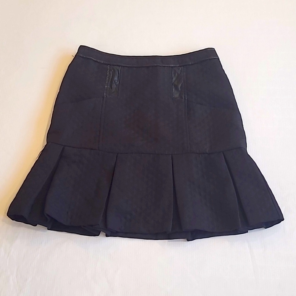Endless Rose, Black Quilted Skirt